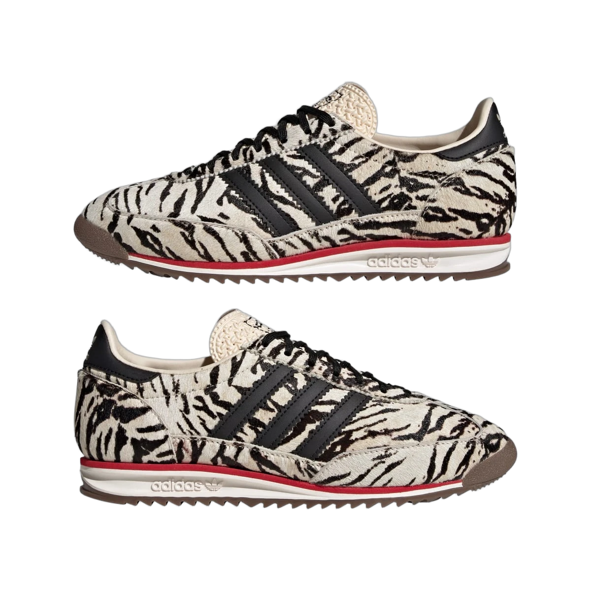 Overkicks - Adidas SL 72 OG Zebra (KH8811) - detalle lateral interior