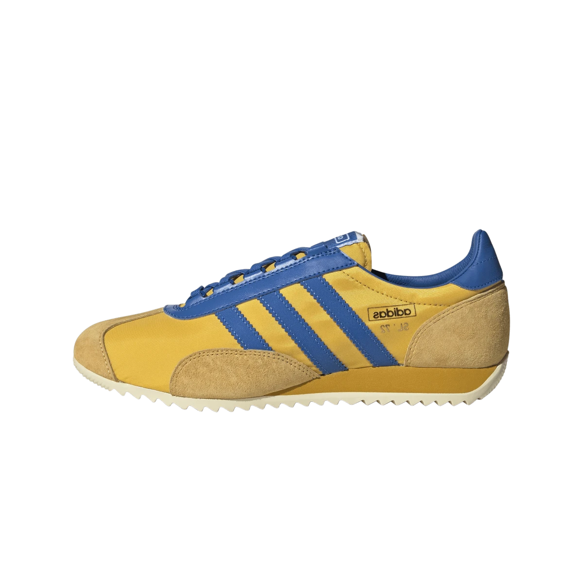 Overkicks - Adidas SL 72 PT Bold Gold Bright Royal (JR3638) - vista lateral