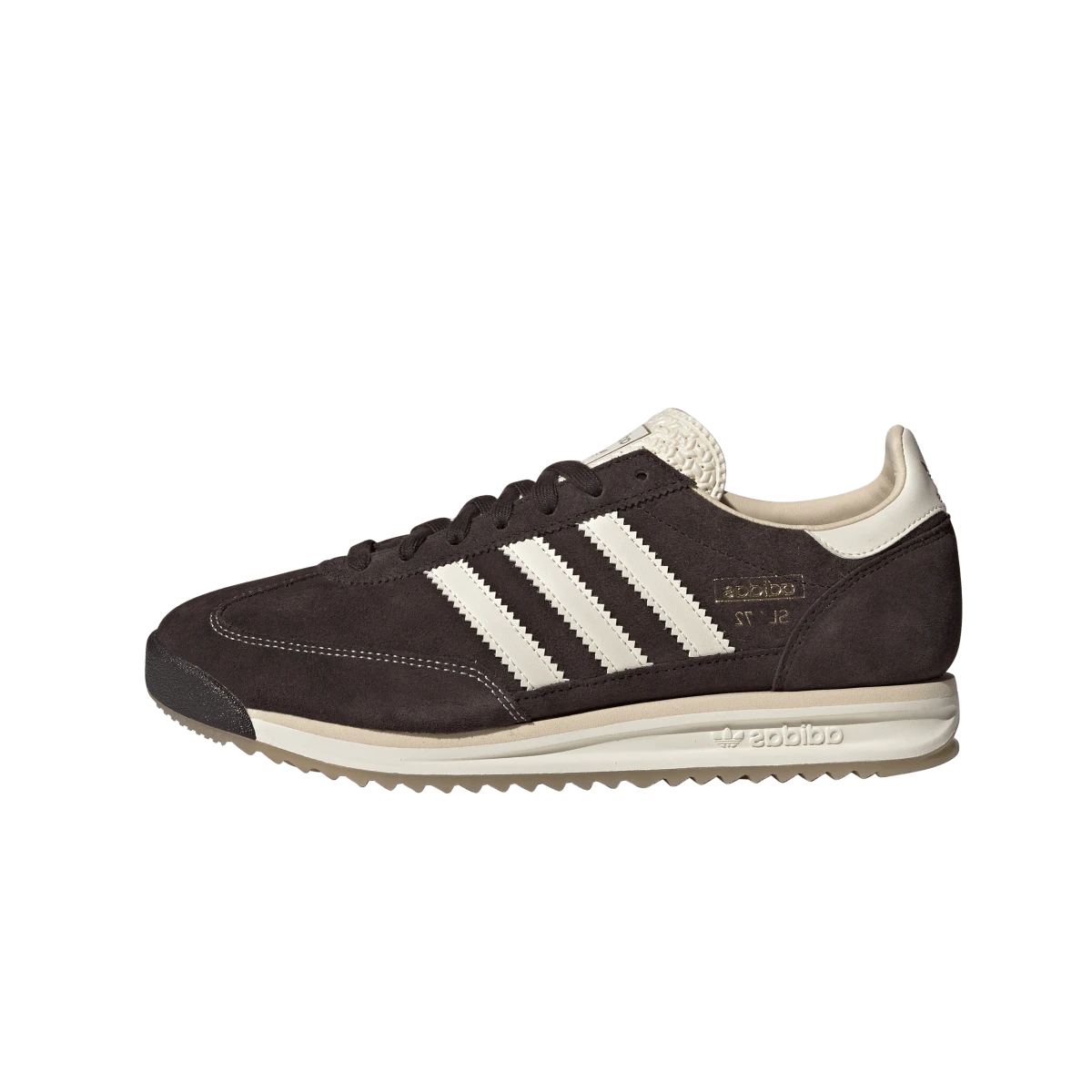 Overkicks - Adidas SL 72 RS Aurora Coffee Cream White (KK3642) - vista lateral