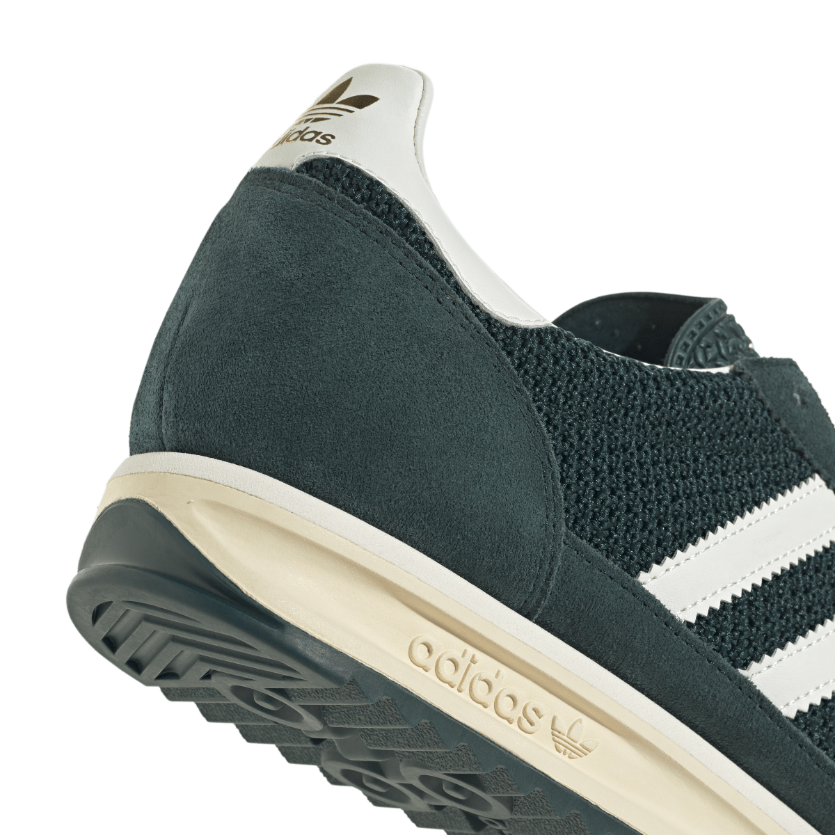Overkicks - Adidas SL 72 RS Aurora Ivy Off White (JR8772) - detalle lateral interior