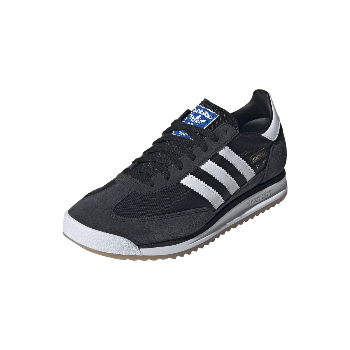 Overkicks - Adidas SL 72 RS Black White (JI1282) - vista trasera