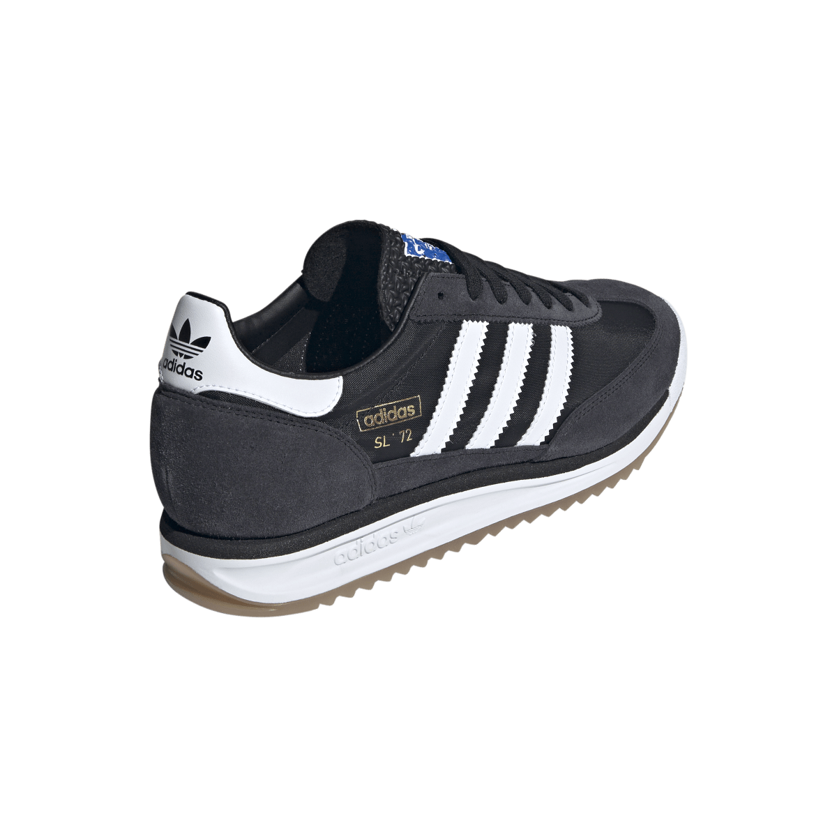 Overkicks - Adidas SL 72 RS Black White (JI1282) - vista superior
