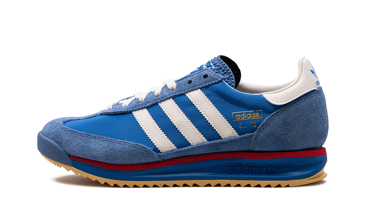 Overkicks - Adidas SL 72 RS Blue Scarlet (IG2132) - vista lateral