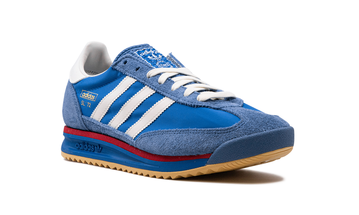 Overkicks - Adidas SL 72 RS Blue Scarlet (IG2132) - detalle lateral interior