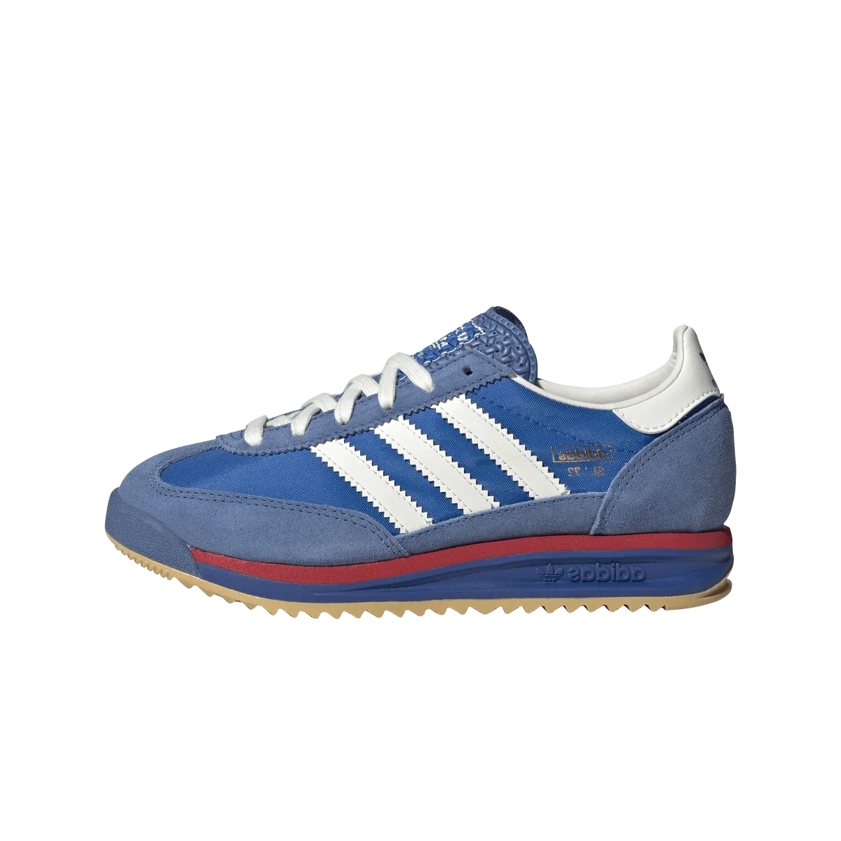 Overkicks - Adidas SL 72 RS Blue Scarlet (GS) (JI3088) - vista lateral