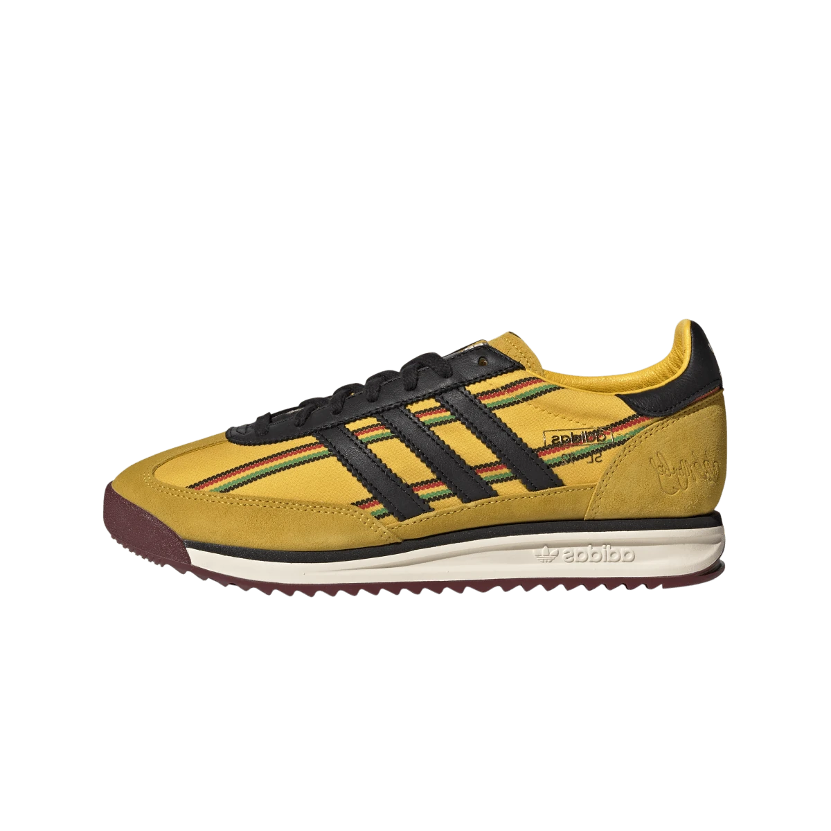 Overkicks - Adidas SL 72 RS Bob Marley Jamaica (KI8575) - vista lateral