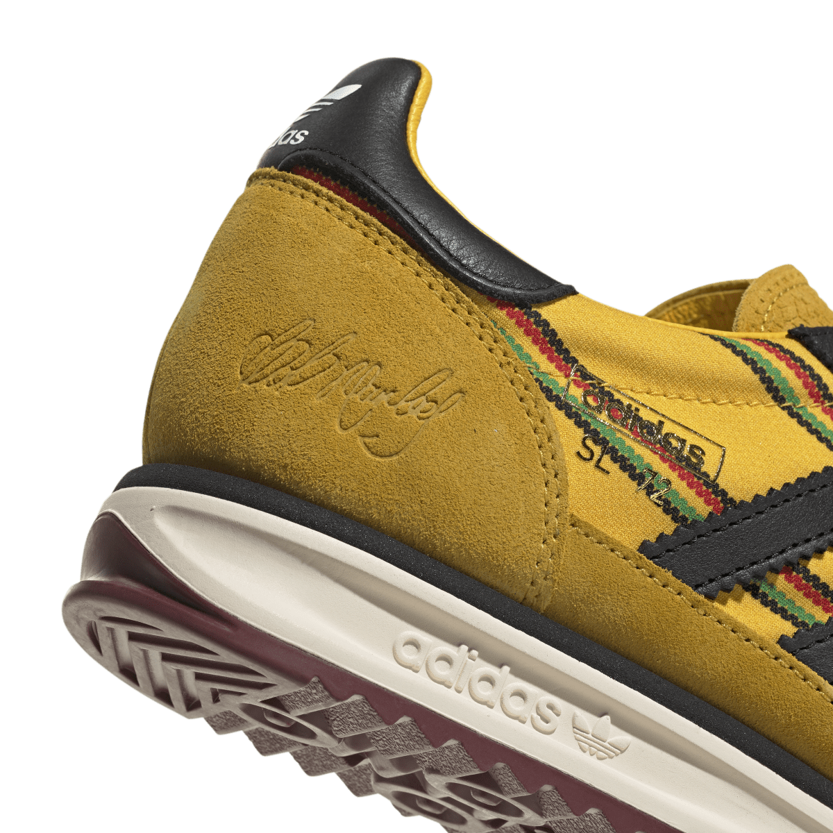 Overkicks - Adidas SL 72 RS Bob Marley Jamaica (KI8575) - detalle
