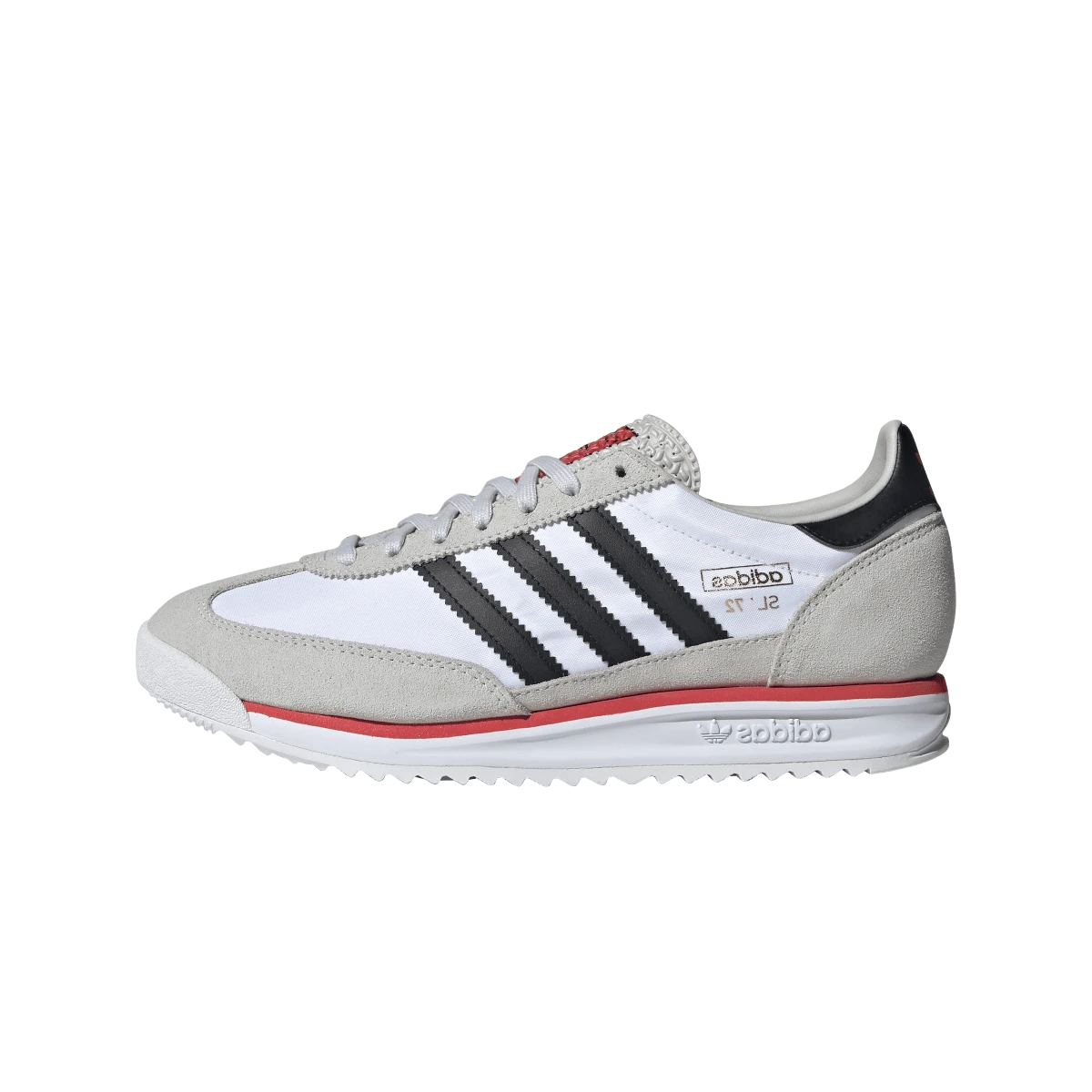 Overkicks - Adidas SL 72 RS Cloud White Core Black (JS0746) - vista lateral