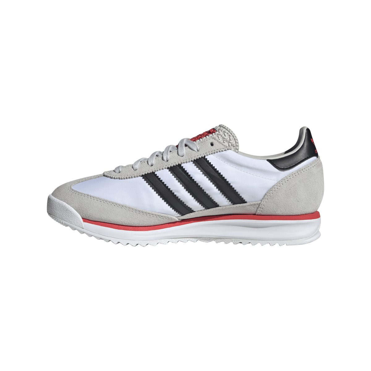 Overkicks - Adidas SL 72 RS Cloud White Core Black (JS0746) - detalle talón