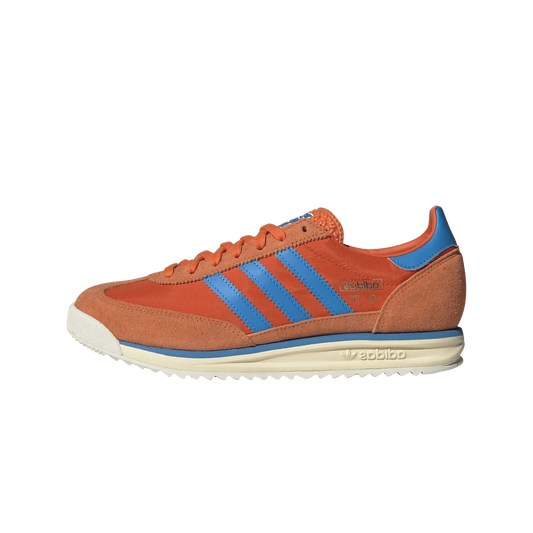 Overkicks - Adidas SL 72 RS Collegiate Orange Bright Blue (JS0748) - vista lateral