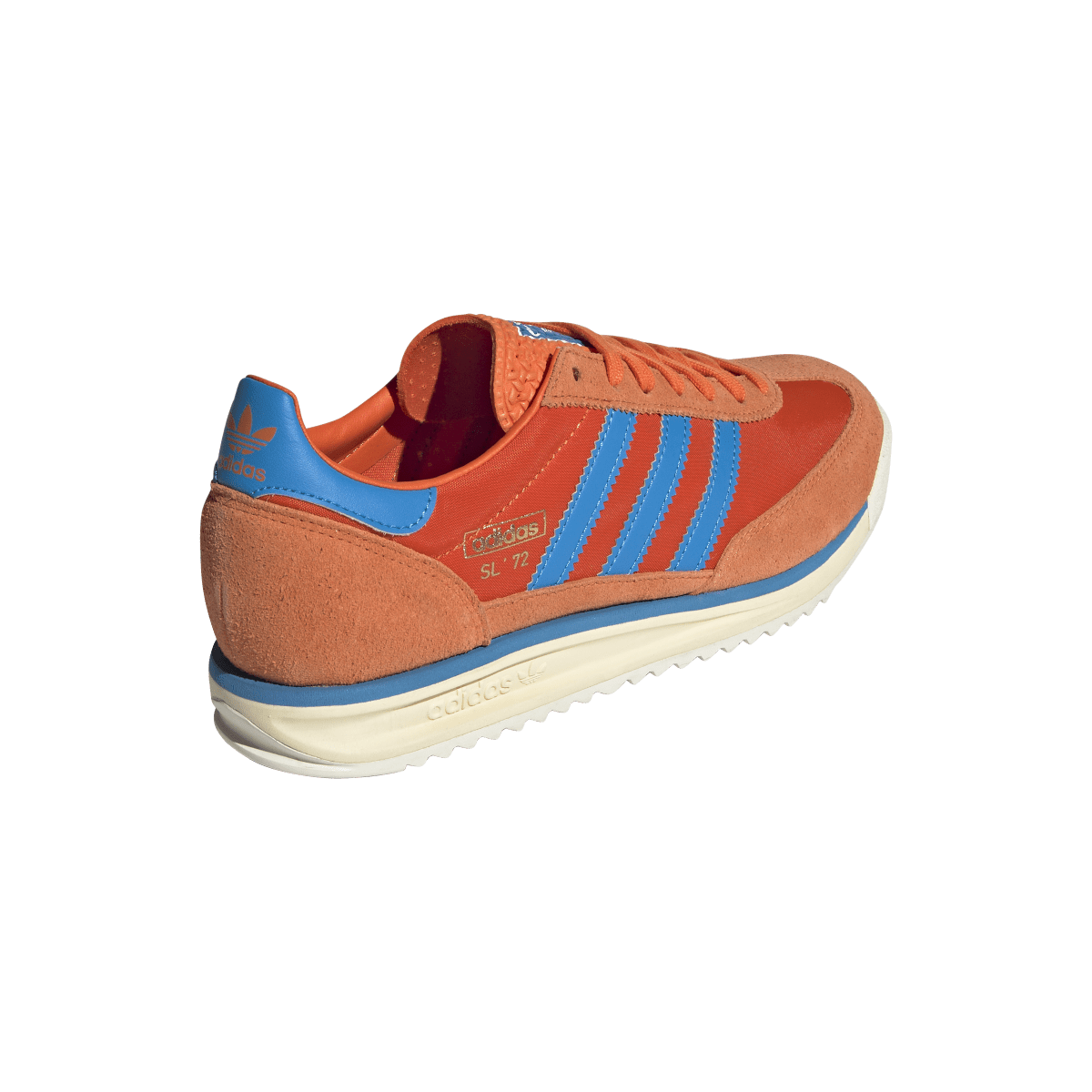 Overkicks - Adidas SL 72 RS Collegiate Orange Bright Blue (JS0748) - vista superior