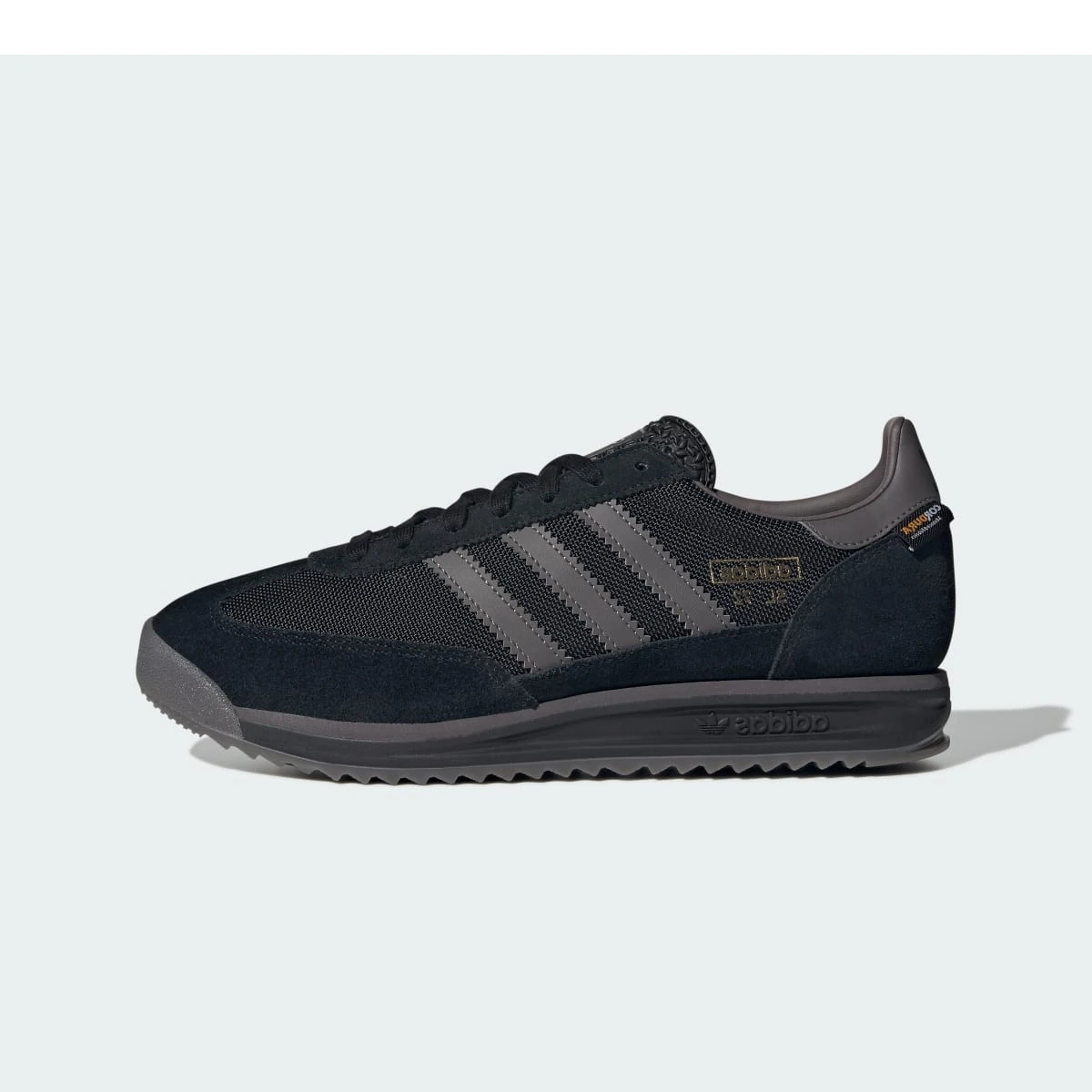 Overkicks - Adidas SL 72 RS Cordura Black Charcoal (KK3643) - vista lateral