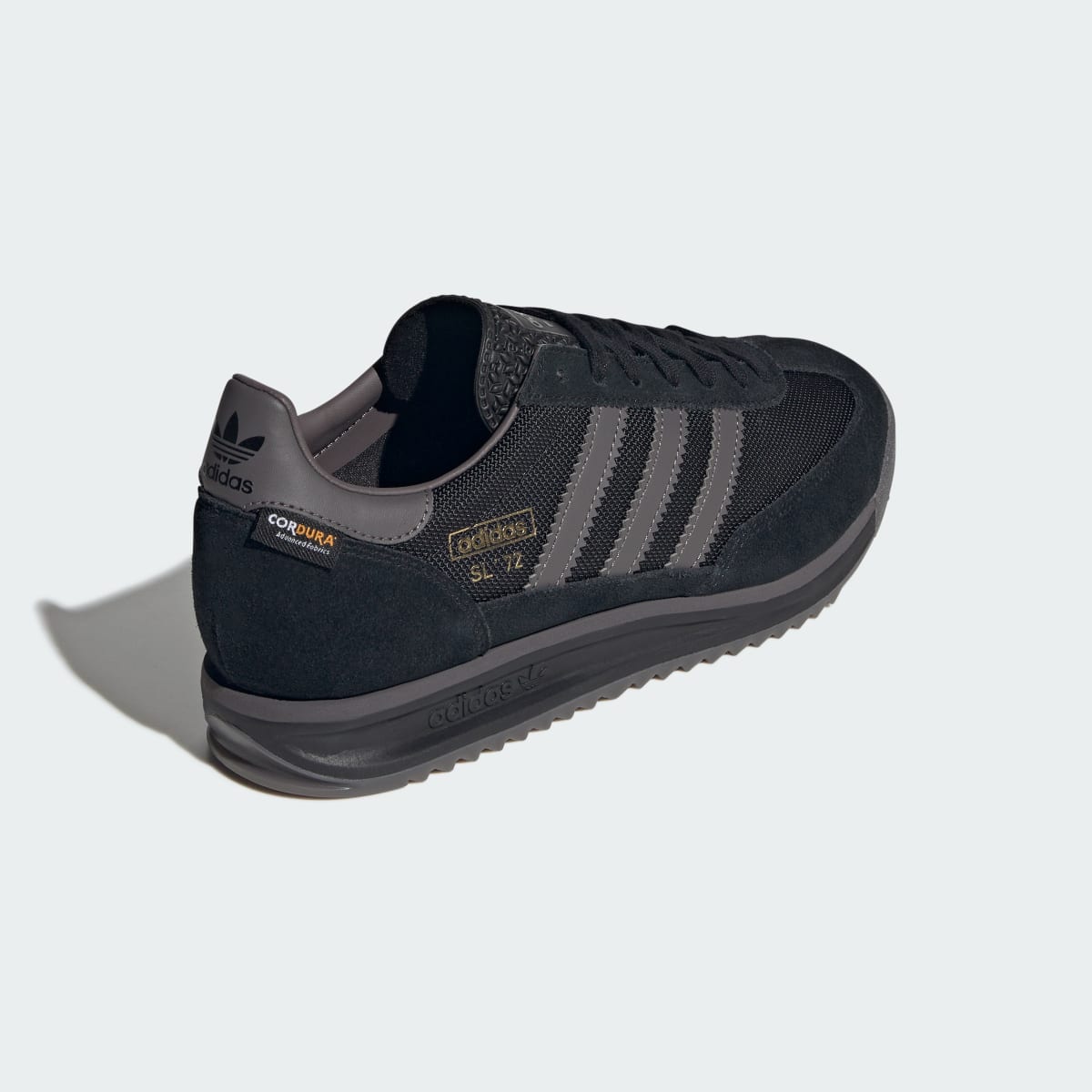 Overkicks - Adidas SL 72 RS Cordura Black Charcoal (KK3643) - vista superior