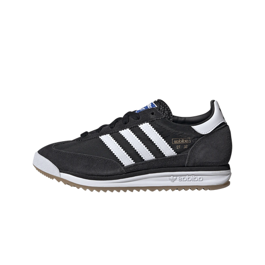Overkicks - Adidas SL 72 RS Core Black Cloud White Blue (IH8078) - vista lateral