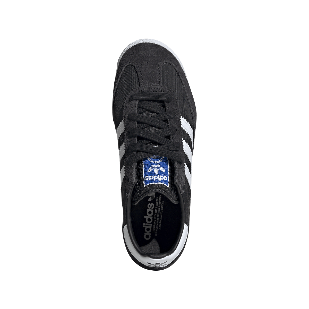 Overkicks - Adidas SL 72 RS Core Black Cloud White Blue (IH8078) - par completo