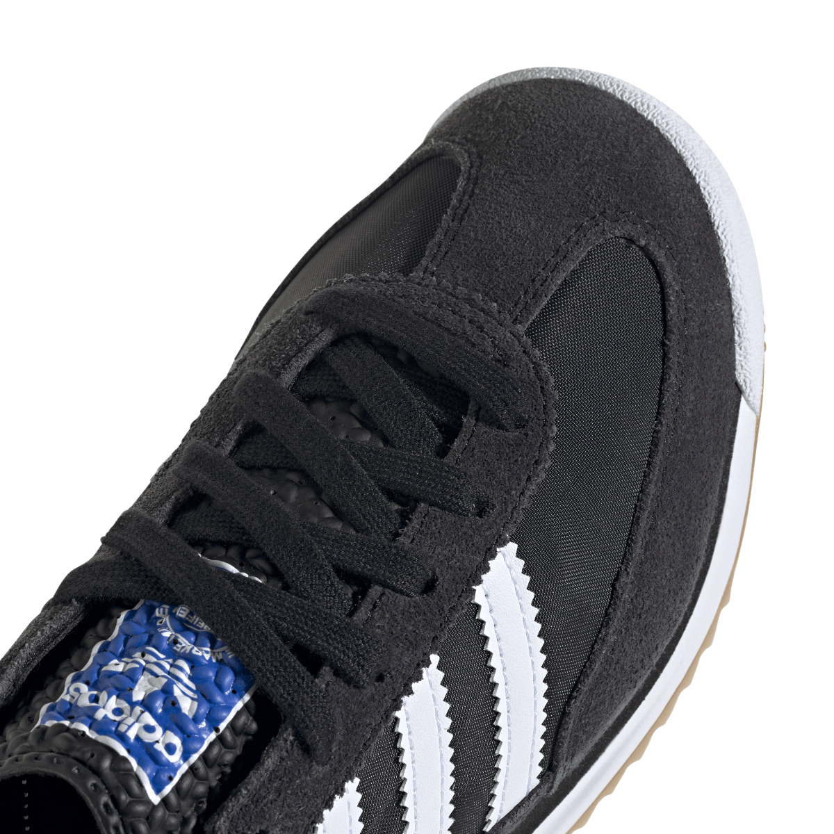 Overkicks - Adidas SL 72 RS Core Black Cloud White Blue (IH8078) - detalle