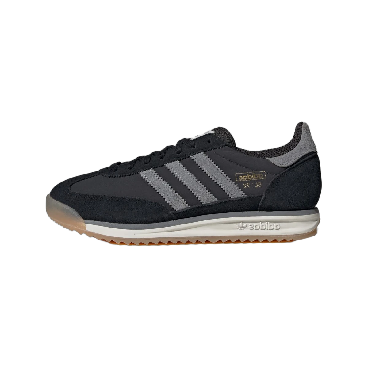 Overkicks - Adidas SL 72 RS Core Black Grey Carbon (JH5098) - vista lateral