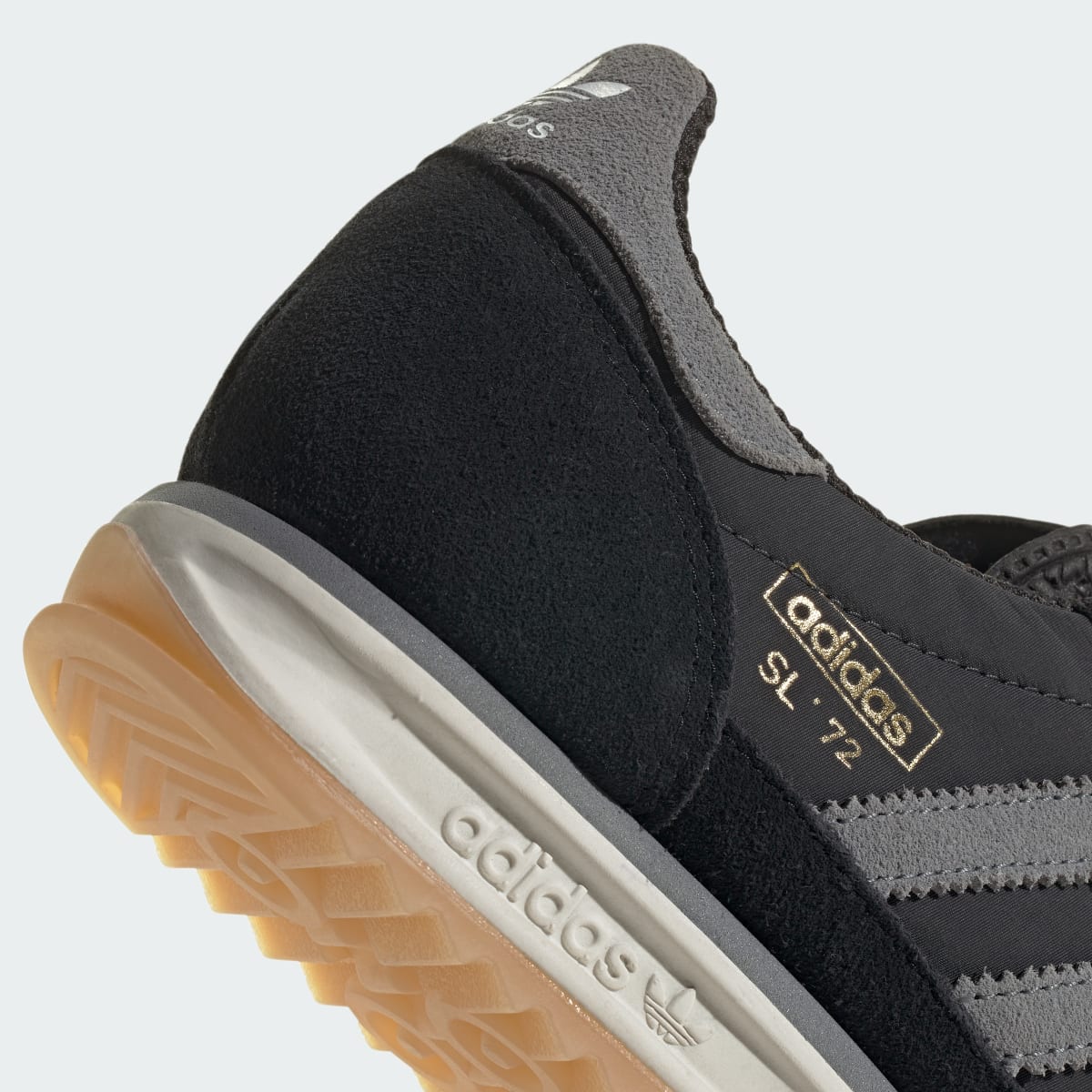 Overkicks - Adidas SL 72 RS Core Black Grey Carbon (JH5098) - detalle