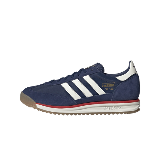 Overkicks - Adidas SL 72 RS Dark Blue Off White Red (JR8789) - vista lateral