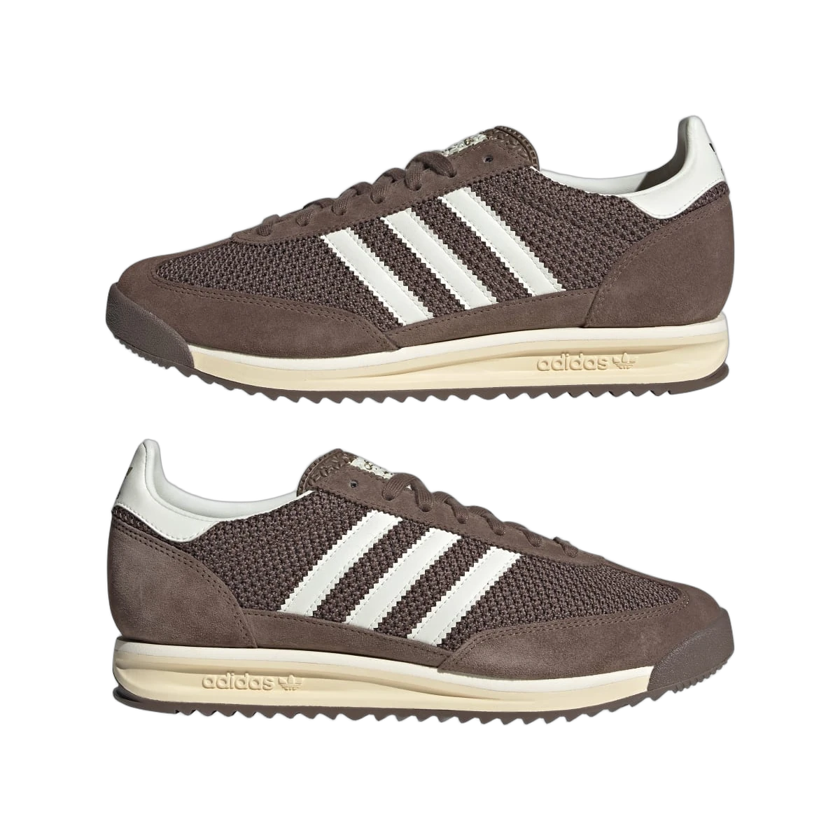 Overkicks - Adidas SL 72 RS Earth Strata Warm Vanilla (JR8774) - detalle lateral interior