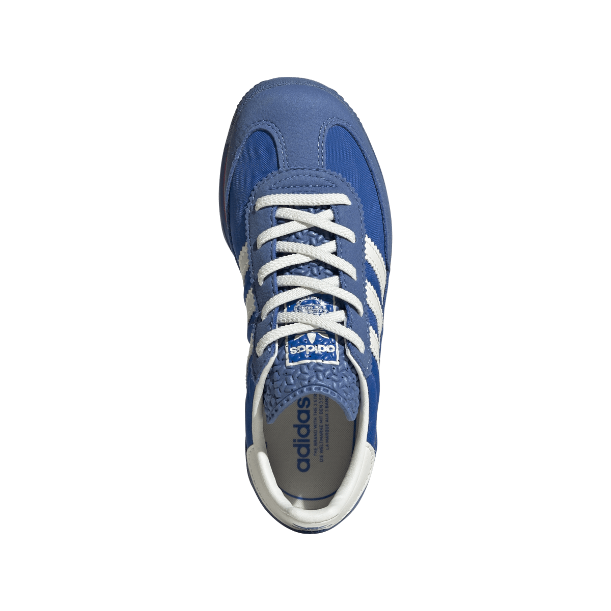 Overkicks - Adidas SL 72 RS Elastic Laces Blue Core White Better Scarlet (PS) (JH9953) - imagen 3