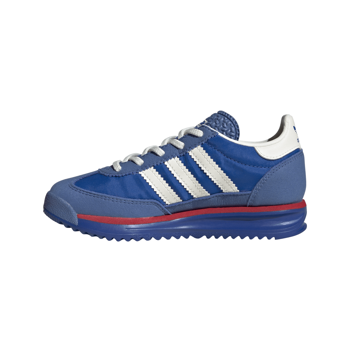 Overkicks - Adidas SL 72 RS Elastic Laces Blue Core White Better Scarlet (PS) (JH9953) - imagen 6