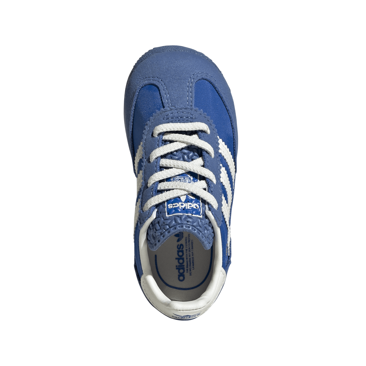 Overkicks - Adidas SL 72 RS Elastic Laces Blue Core White Better Scarlet (TD) (JI3089) - imagen 3