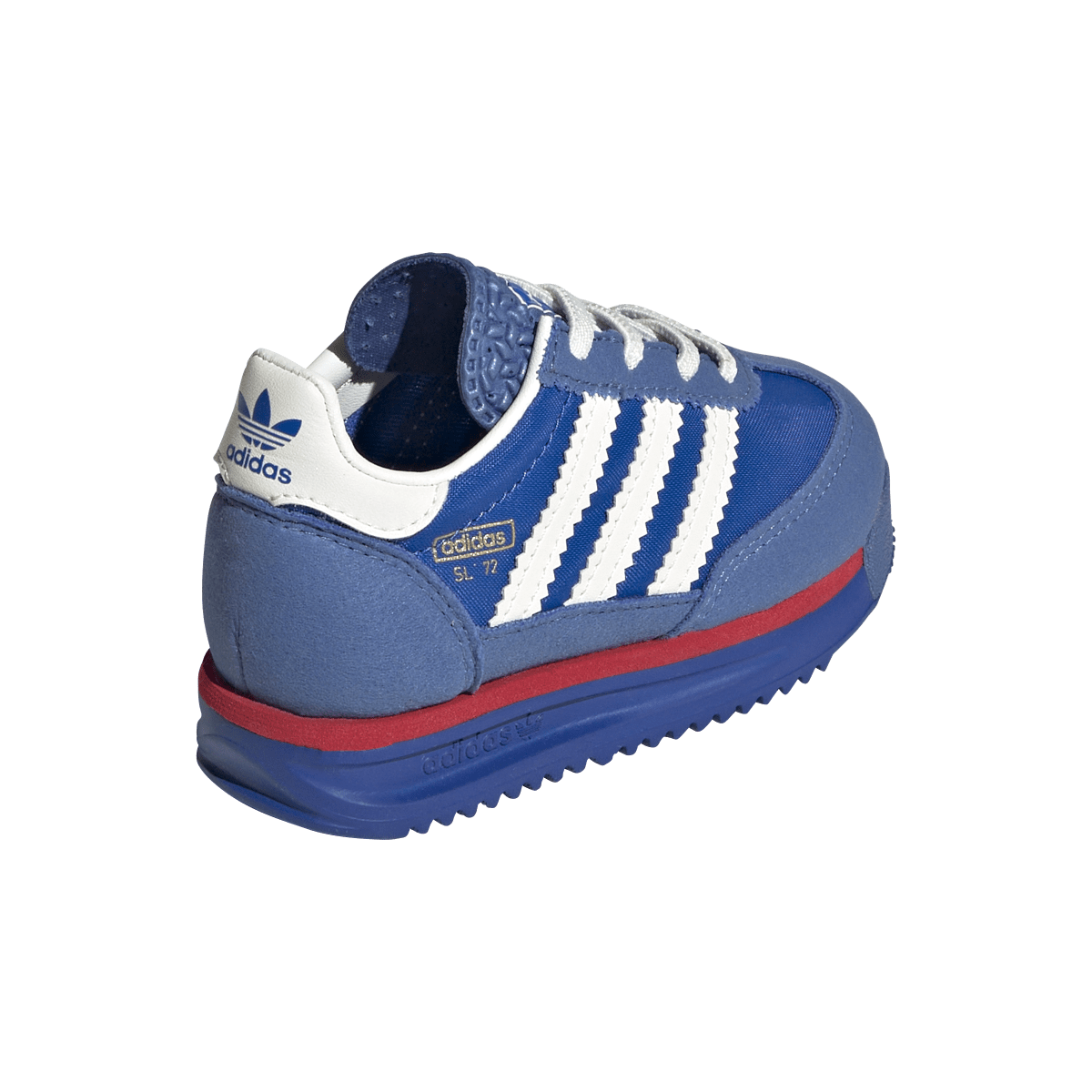 Overkicks - Adidas SL 72 RS Elastic Laces Blue Core White Better Scarlet (TD) (JI3089) - imagen 5