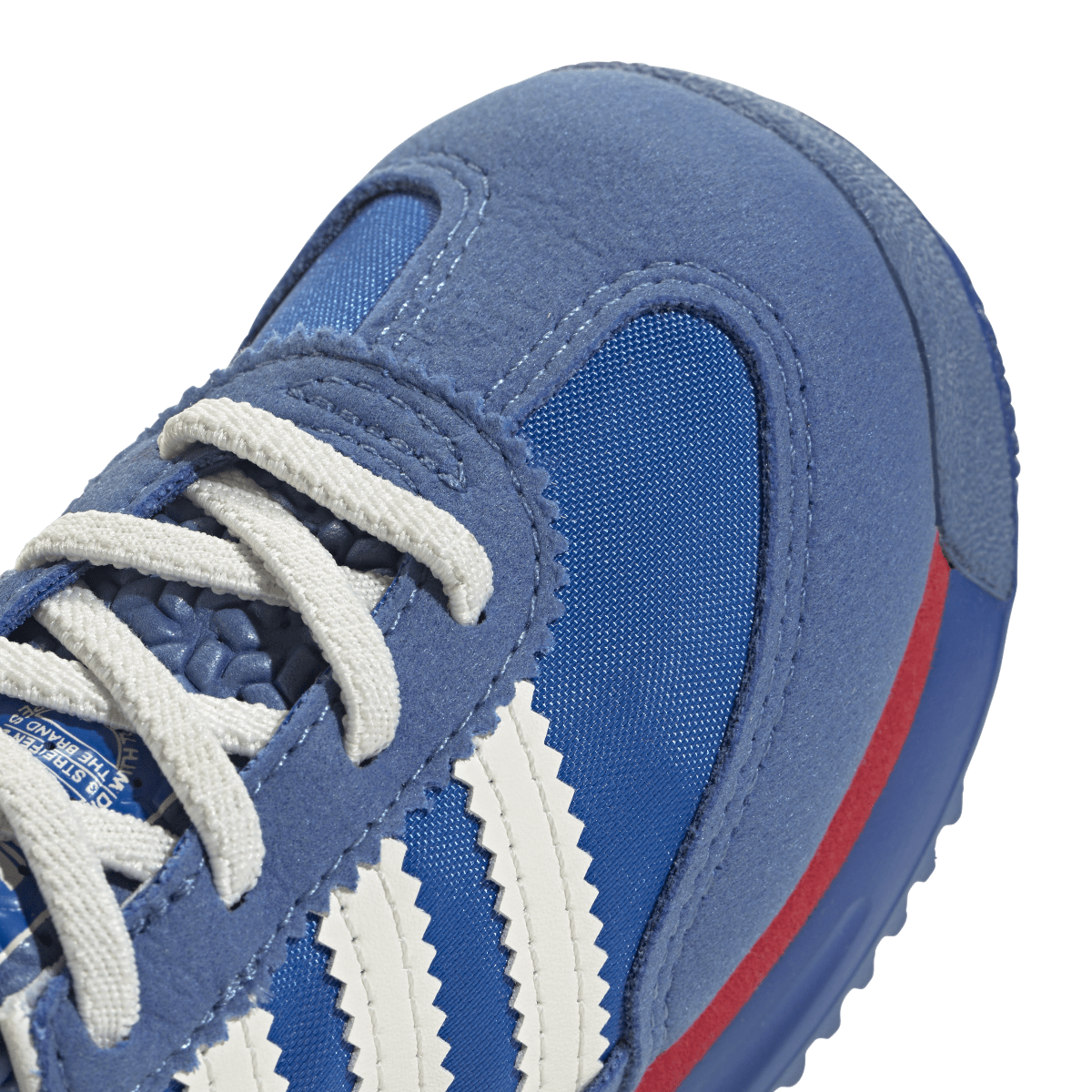 Overkicks - Adidas SL 72 RS Elastic Laces Blue Core White Better Scarlet (TD) (JI3089) - imagen 8