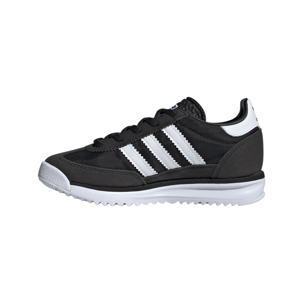 Overkicks - Adidas SL 72 RS Elastic Laces Core Black Cloud White Blue (PS) (IH2982) - imagen 6