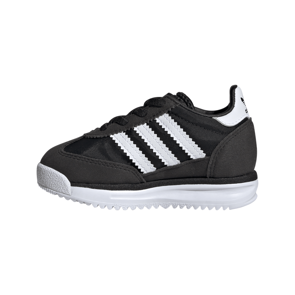 Overkicks - Adidas SL 72 RS Elastic Laces Core Black Cloud White Blue (TD) (IH2978) - imagen 6