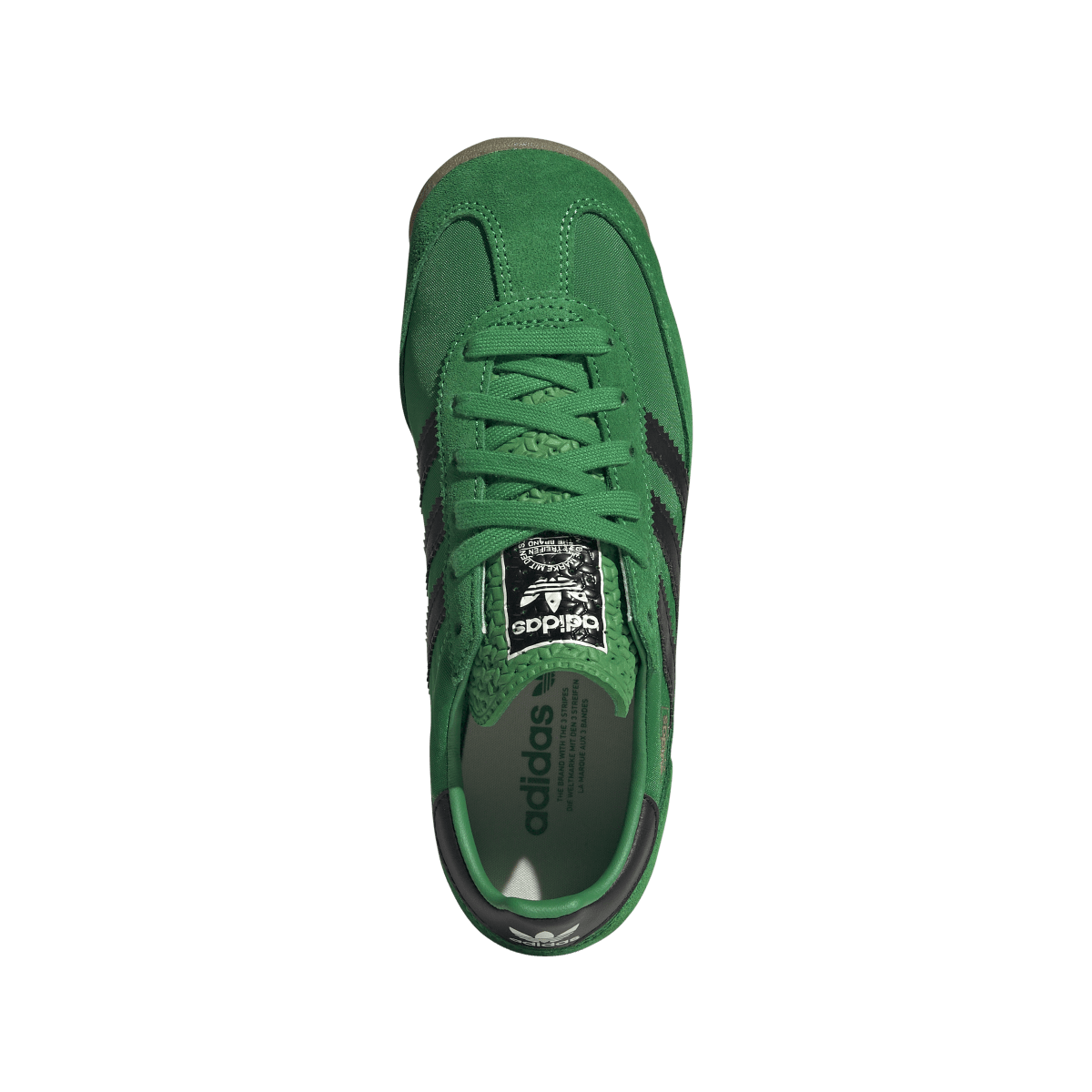 Overkicks - Adidas SL 72 RS Green Core Black Crew Yellow (JR1100) - par completo