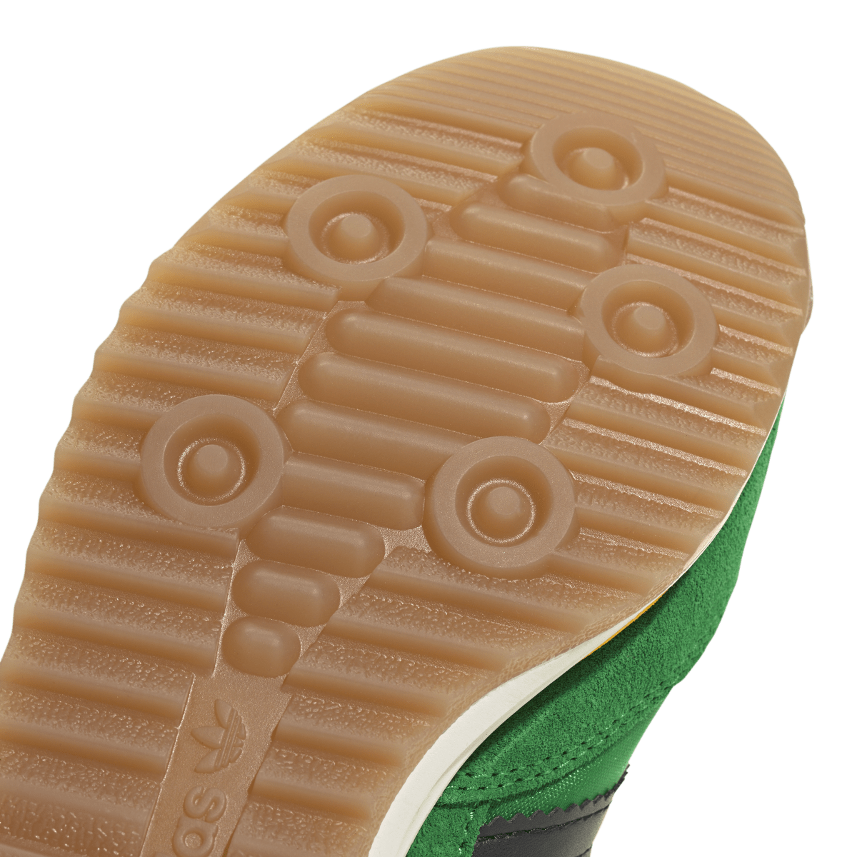Overkicks - Adidas SL 72 RS Green Core Black Crew Yellow (JR1100) - detalle lateral interior