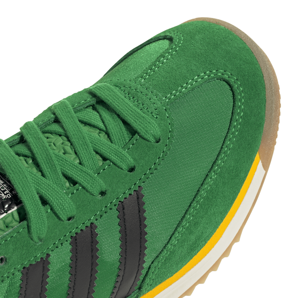 Overkicks - Adidas SL 72 RS Green Core Black Crew Yellow (JR1100) - detalle