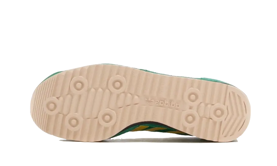 Overkicks - Adidas SL 72 RS Green Yellow (IG2133) - detalle suela