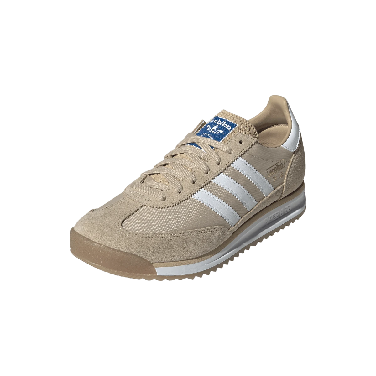 Overkicks - Adidas SL 72 RS Magic Beige Cloud White Blue Bird (JQ9554) - vista trasera