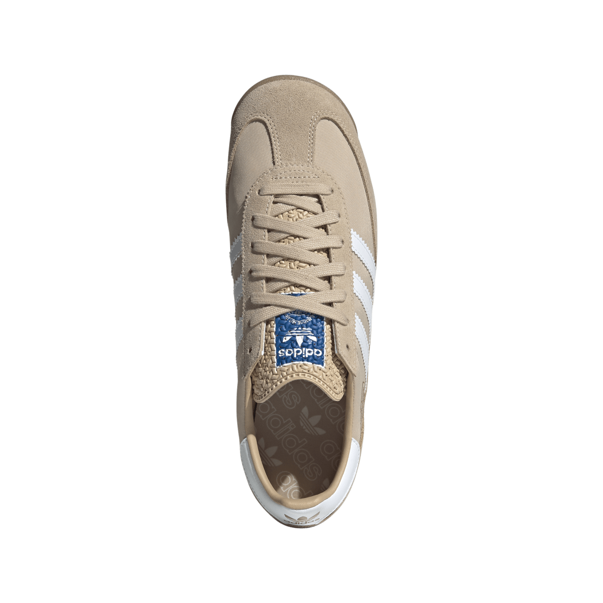 Overkicks - Adidas SL 72 RS Magic Beige Cloud White Blue Bird (JQ9554) - par completo