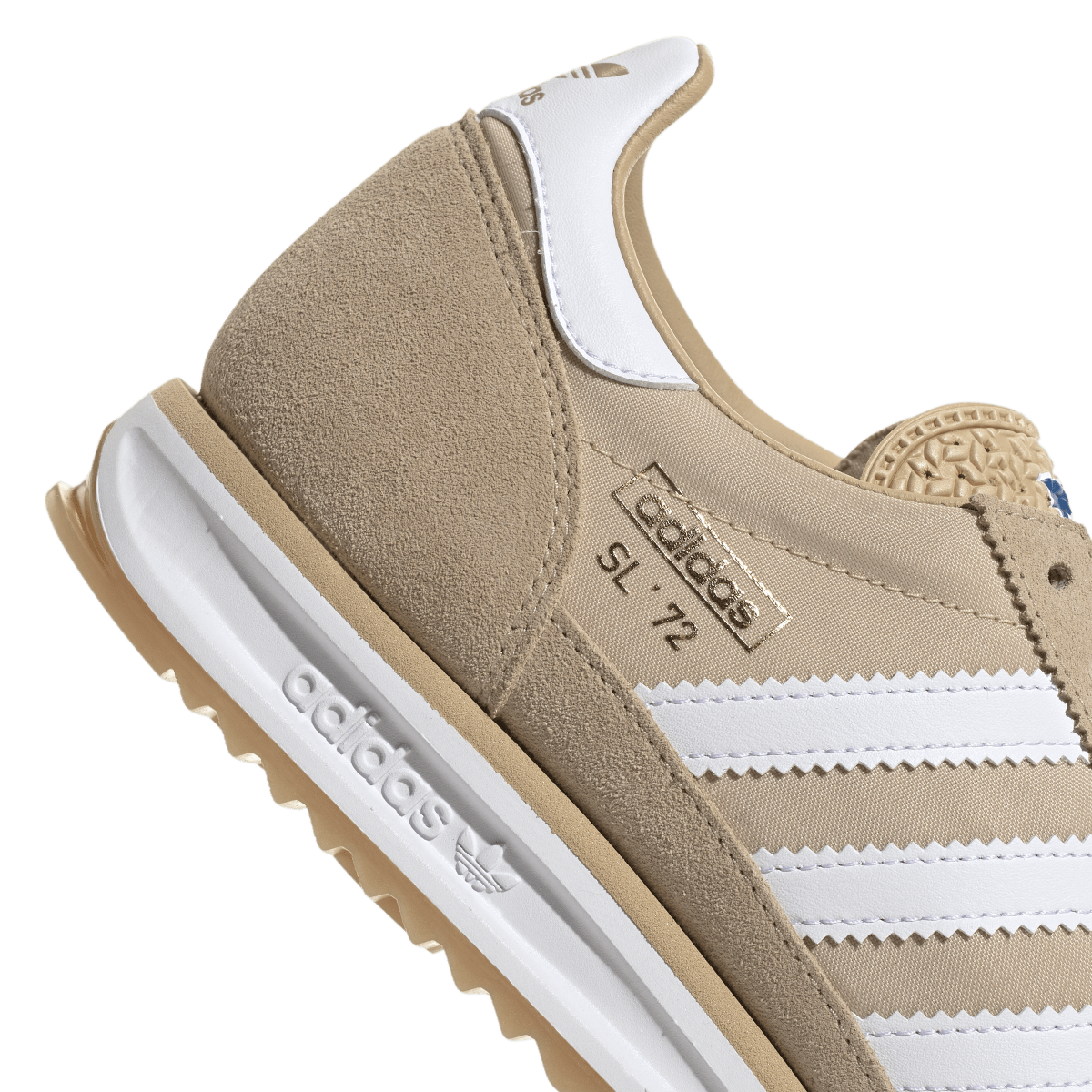 Overkicks - Adidas SL 72 RS Magic Beige Cloud White Blue Bird (JQ9554) - detalle