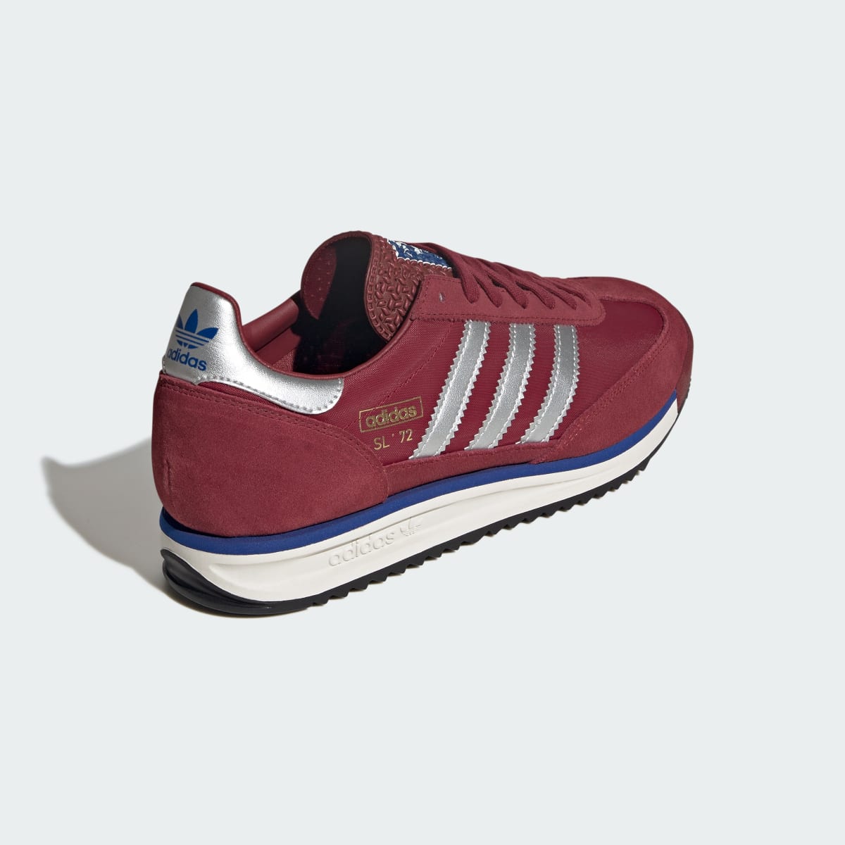 Overkicks - Adidas SL 72 RS Noble Maroon Silver Metallic (JR8793) - vista superior