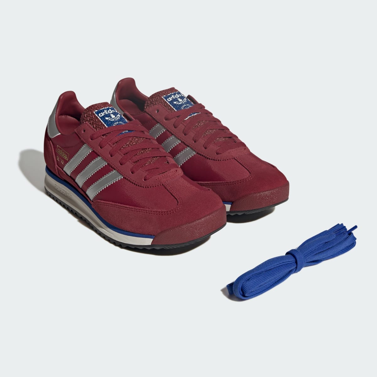 Overkicks - Adidas SL 72 RS Noble Maroon Silver Metallic (JR8793) - detalle