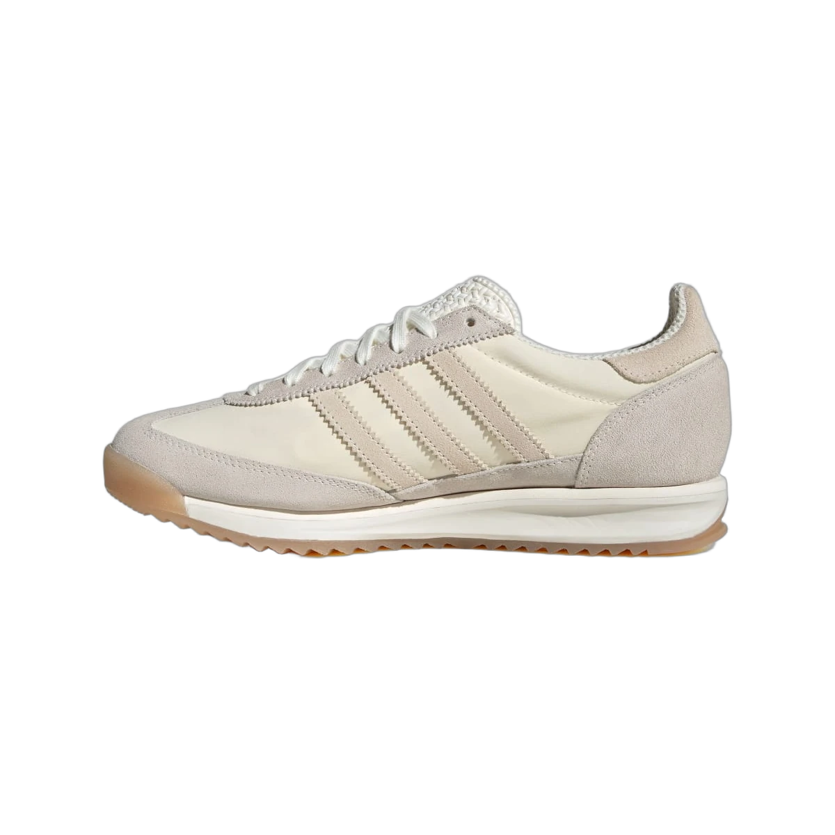 Overkicks - Adidas SL 72 RS Off White Wonder White (JH5100) - detalle talón