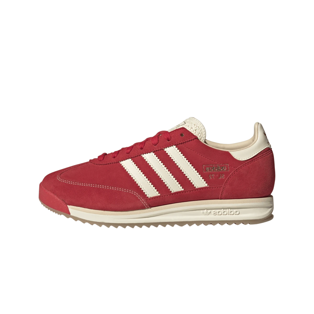 Overkicks - Adidas SL 72 RS Pure Ruby Cream White (JQ9823) - vista lateral