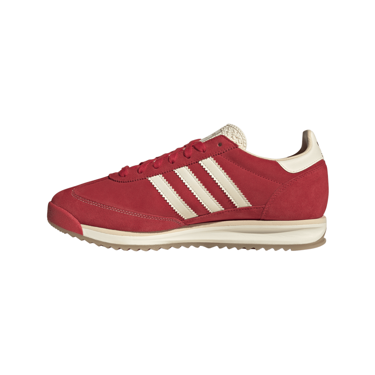 Overkicks - Adidas SL 72 RS Pure Ruby Cream White (JQ9823) - detalle talón