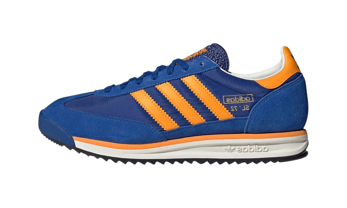 Overkicks - Adidas SL 72 RS Royal Blue Crew Orange Off White (JR8775) - vista lateral