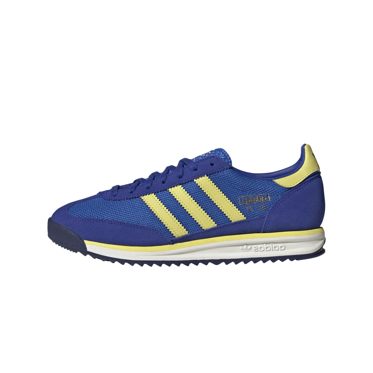 Overkicks - Adidas SL 72 RS Semi Lucid Blue Pure Sulfur (JH5102) - vista lateral