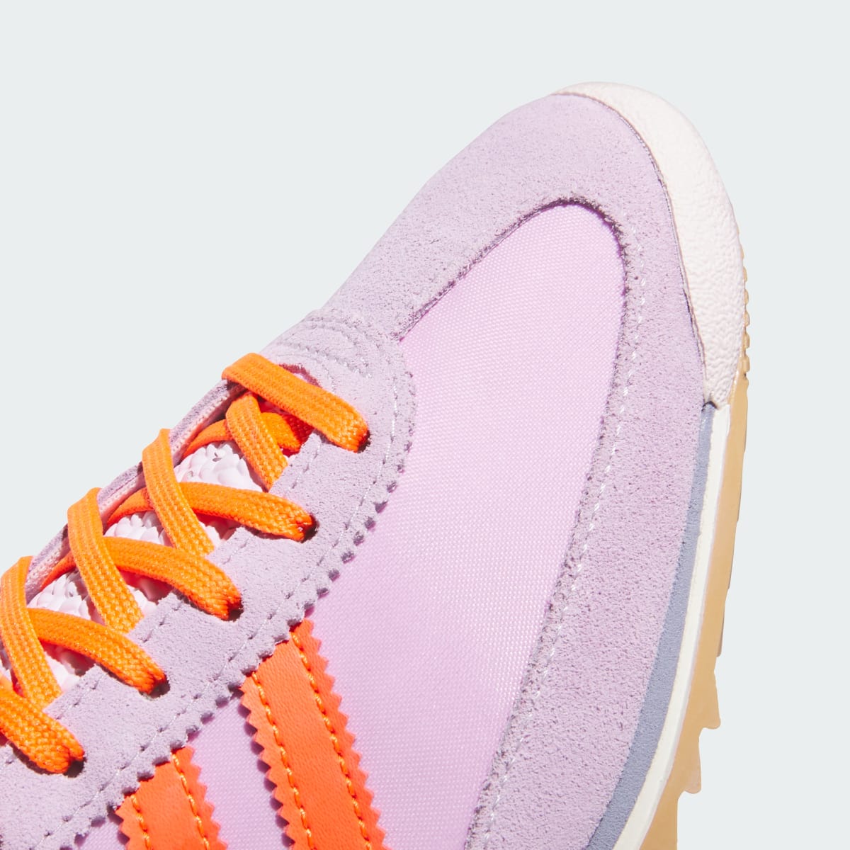Overkicks - Adidas SL72 Ice Lavender Impact Orange (JH7396) - detalle