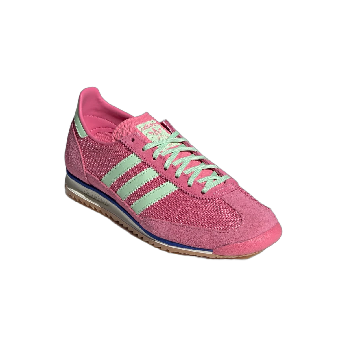 Overkicks - Adidas SL72 Pink Fusion Green Spark (JI1879) - detalle suela