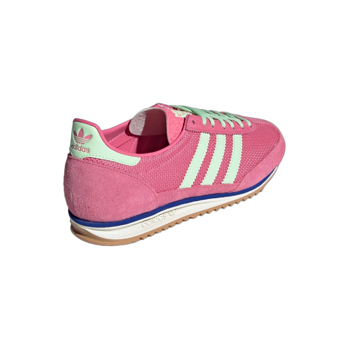 Overkicks - Adidas SL72 Pink Fusion Green Spark (JI1879) - vista superior