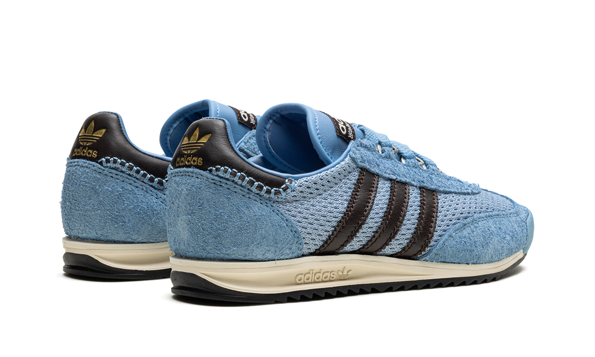 Overkicks - Adidas SL76 Wales Bonner Ash Blue (IH3262) - par completo