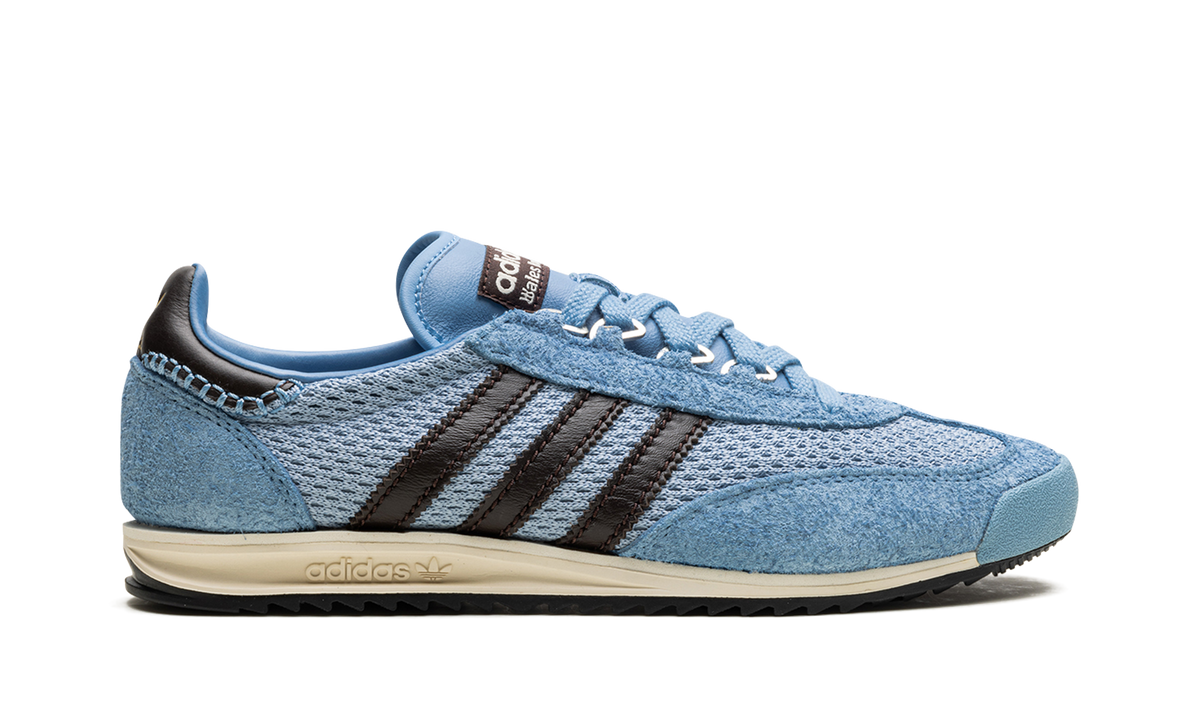 Overkicks - Adidas SL76 Wales Bonner Ash Blue (IH3262) - detalle talón